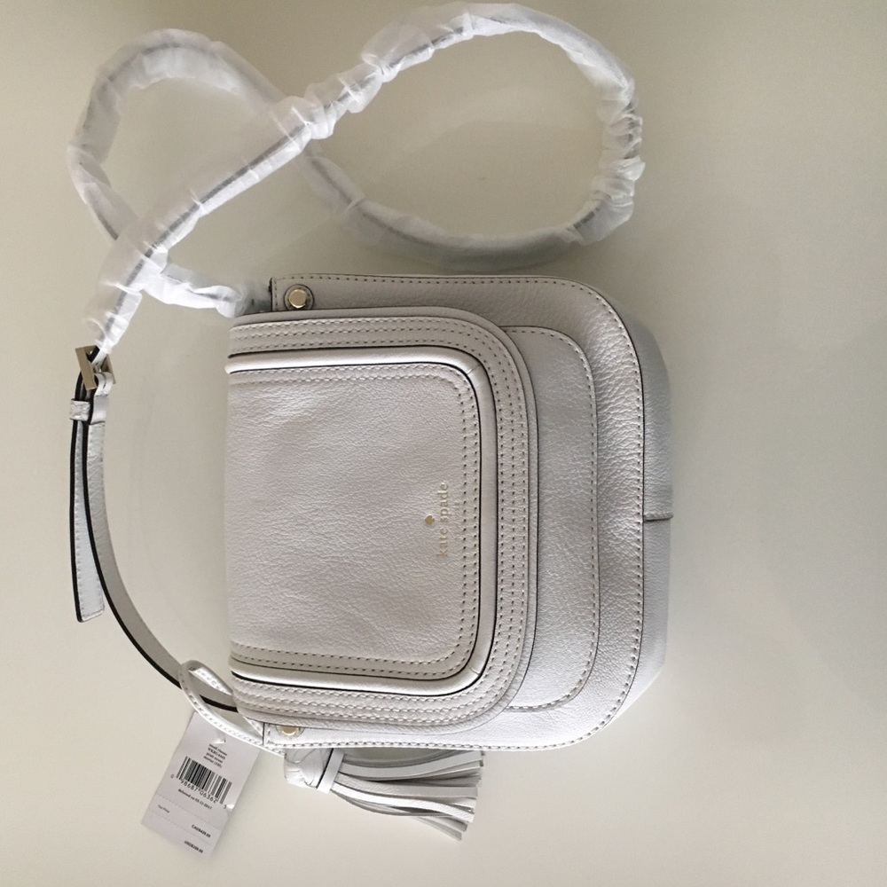 Kate Spade White Crossbody Purse